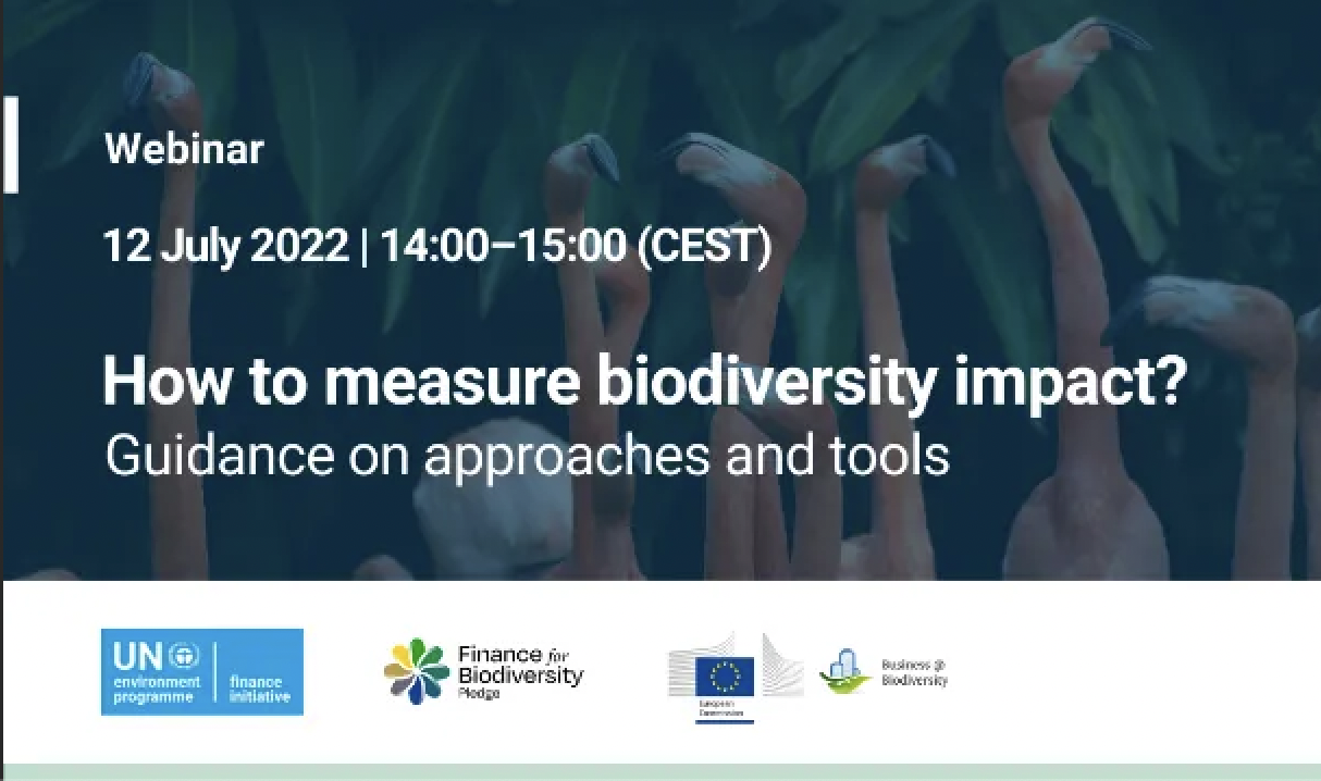 Join our Biodiversity Data and Measurement webinars on 30 June and 12 ...