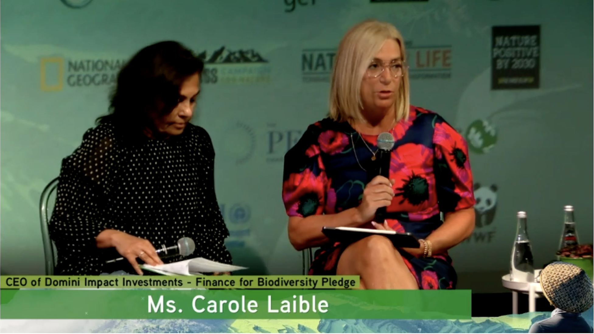 CEO Claire Laible for FfBF at UNGA77